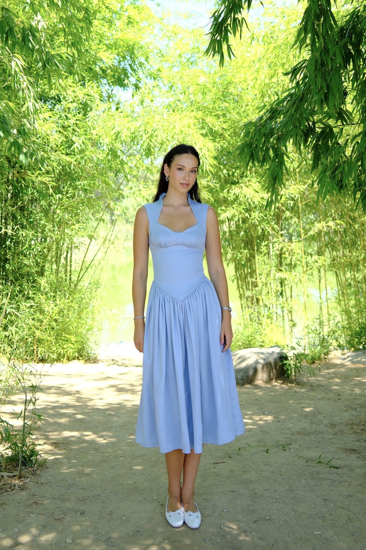 Bluette Long Dress – Aksheya elbise, görsel 3