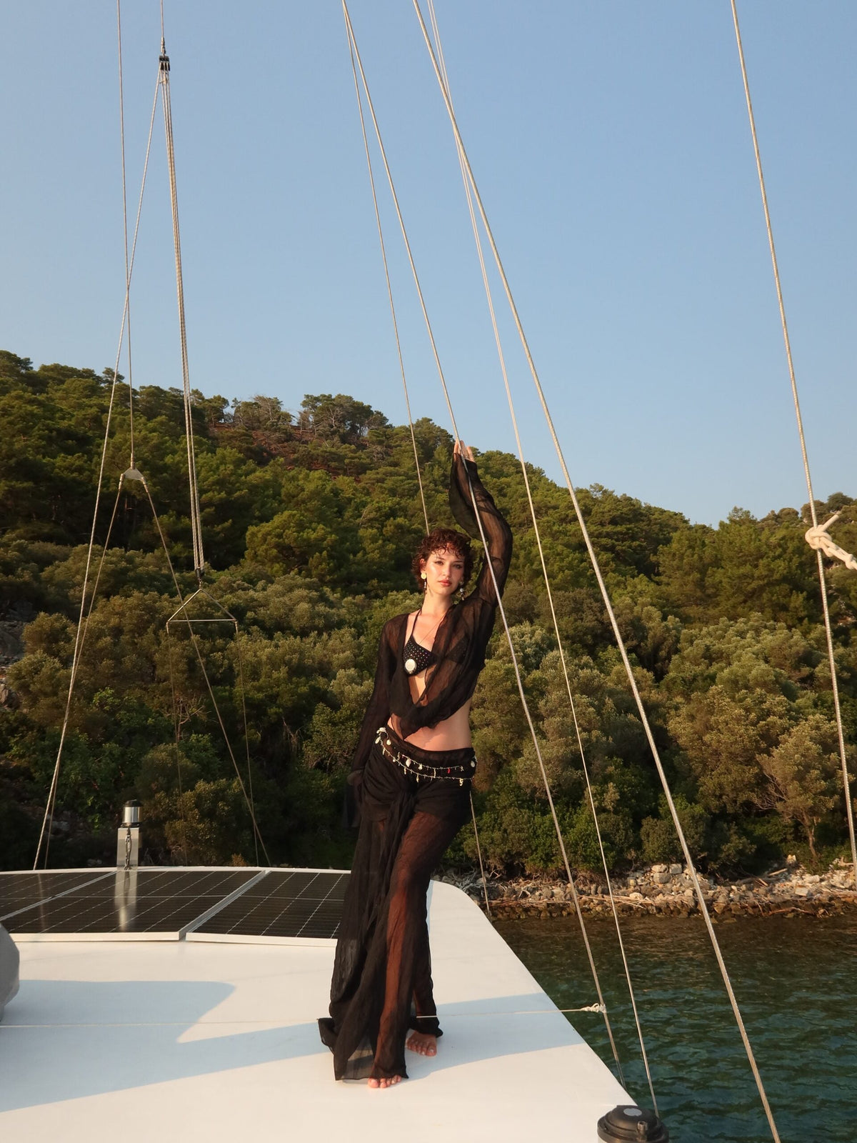 Black Sea Whisper Set – Aksheya plaj giyim, görsel 2