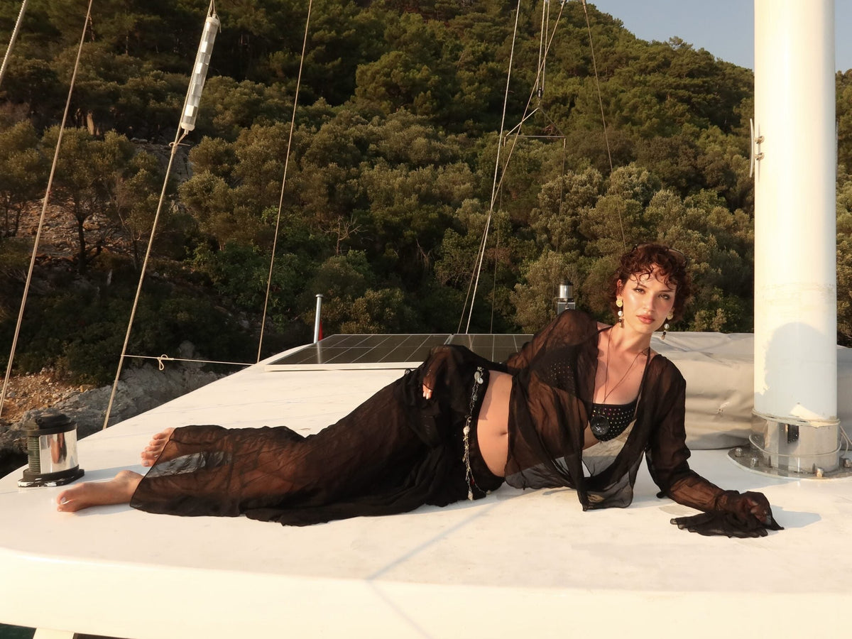 Black Sea Whisper Set – Aksheya plaj giyim, görsel 3